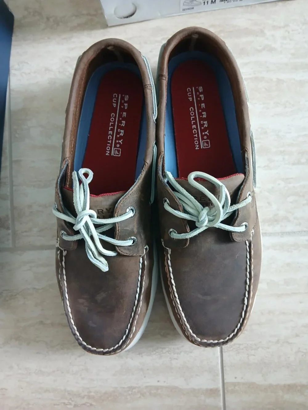 Sperry Cup - Dark Brown NEW size 11